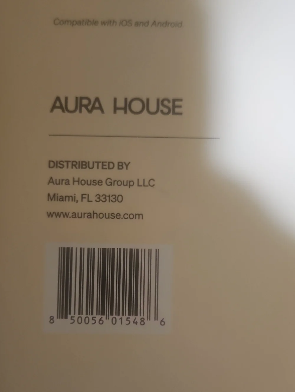 The Aura Scent Diffuser - White with Rose Gold Accents